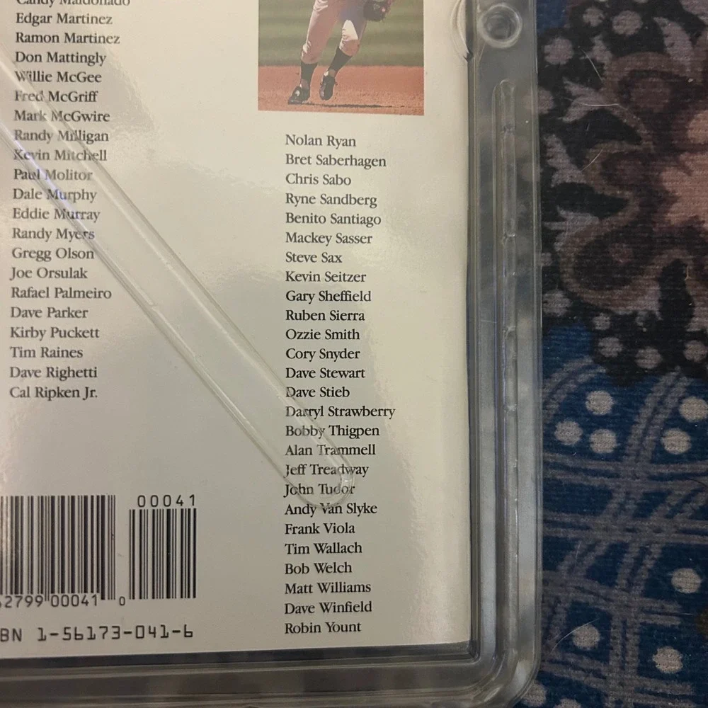 1991 Score Baseball 100 Hottest Players Superstar 100 Card Set Book Griffey Ryan